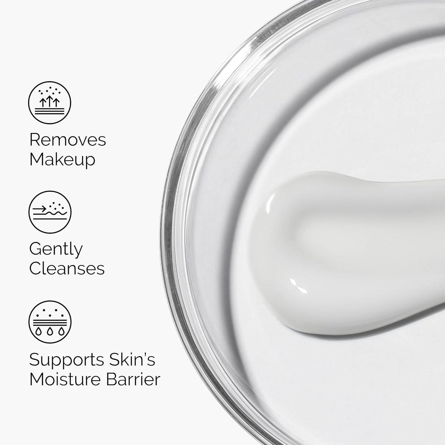 The Ordinary Squalane Cleanser, Hydrating Makeup Remover, Supports Moisture Barrier, 150ml