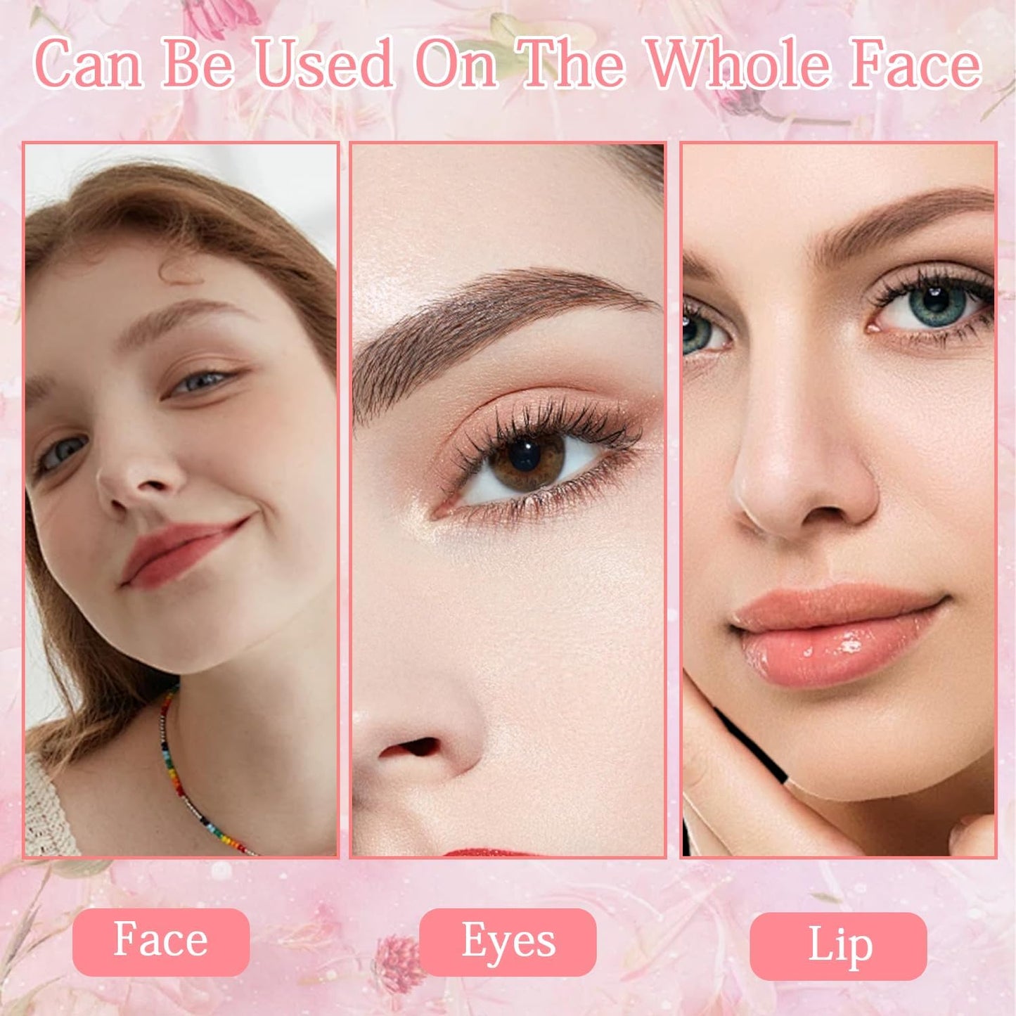 4 Pcs Milk Jelly Blush Stick, Milk Jelly Tint Stick, 4 Colours Jelly Blush