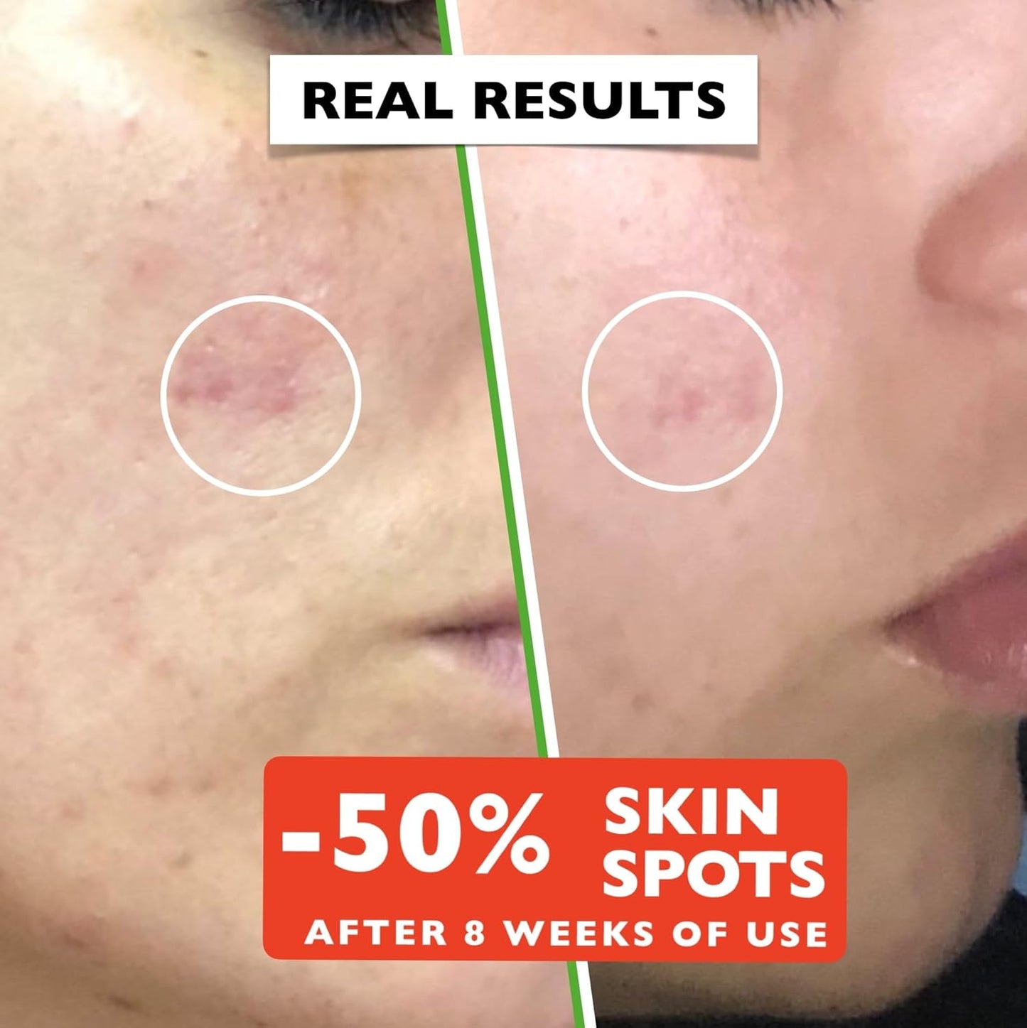 Big 2.11oz. Organic Vitamin C Serum for Face with Hyaluronic Acid & Niacinamide.