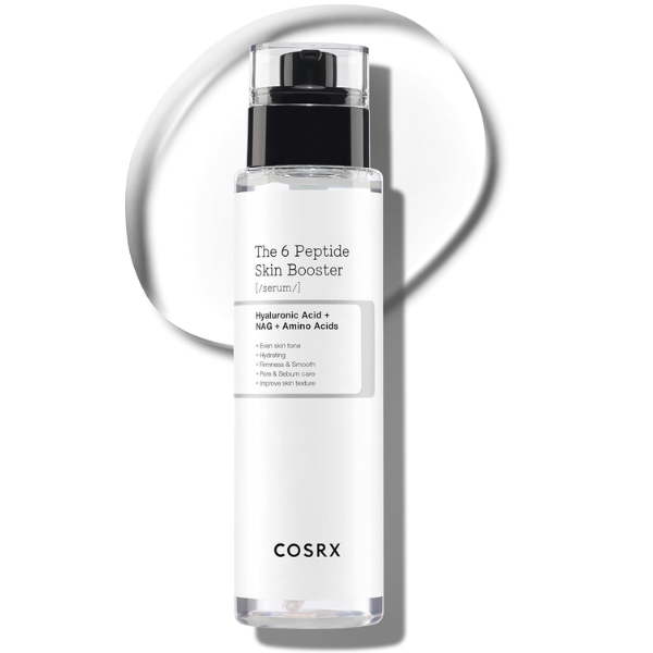 COSRX 6 Peptide Collagen Serum Face Toner with Niacinamide & Hyaluronic Acid Anti-Wrinkle & Pore-Tightening Serum 150ml.