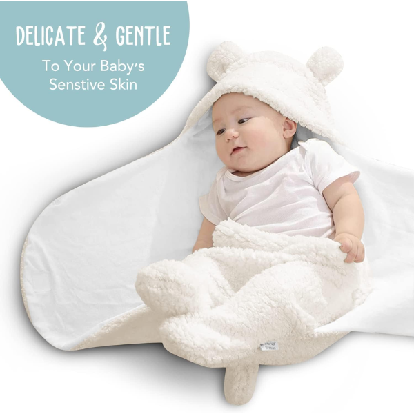 Baby Swaddle Blanket | Ultra-Soft Plush Essential for Infants 0-6 Months Newborn Registry and Toddler Boy Accessories