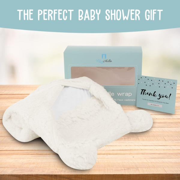 Baby Swaddle Blanket | Ultra-Soft Plush Essential for Infants 0-6 Months Newborn Registry and Toddler Boy Accessories