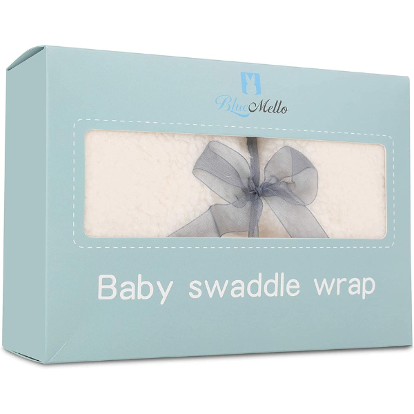 Baby Swaddle Blanket | Ultra-Soft Plush Essential for Infants 0-6 Months Newborn Registry and Toddler Boy Accessories
