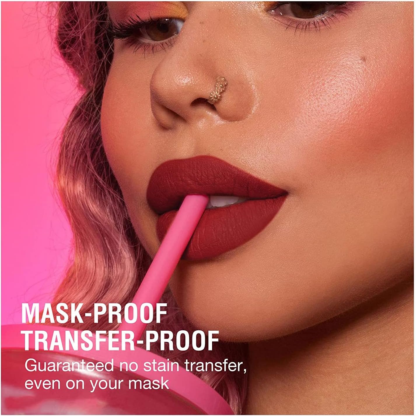6Pcs Matte Liquid Lipstick Lip Liner Set,  Velvety Nude Lipgloss Waterproof.
