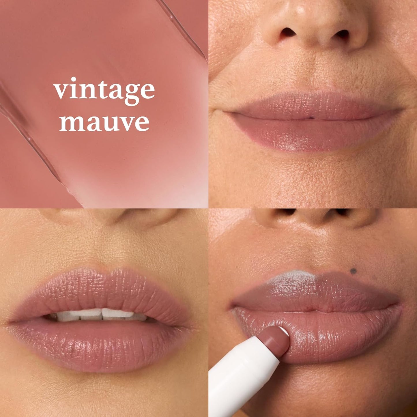 Julep It's Balm Full Coverage Lip Crayon (Vintage Mauve) Hydrating, Nourishing Lip Colour.