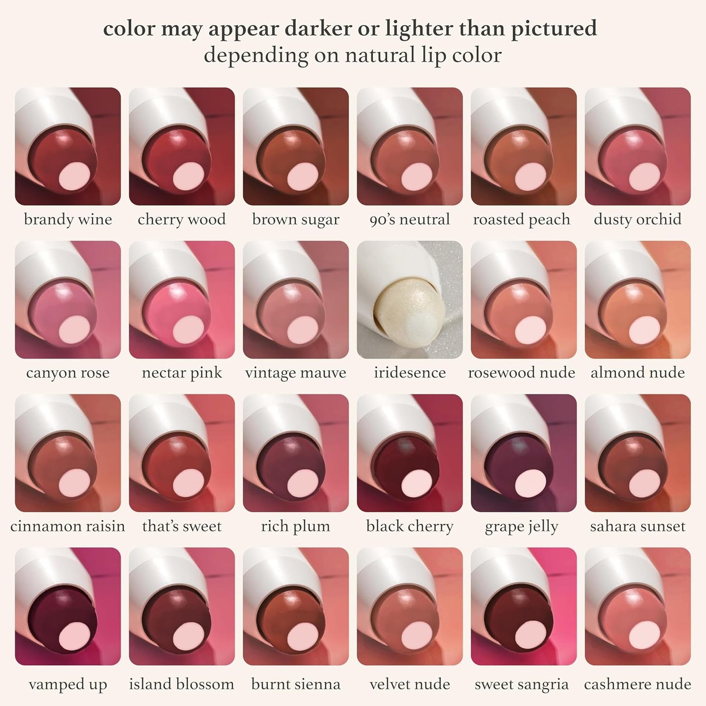 Julep It's Balm Full Coverage Lip Crayon (Vintage Mauve) Hydrating, Nourishing Lip Colour.