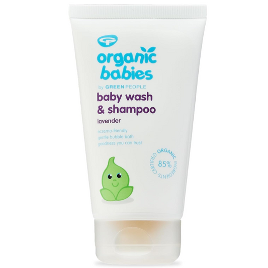Green People Organic Babies Lavender Baby Wash & Shampoo Natural & Organic 150ml