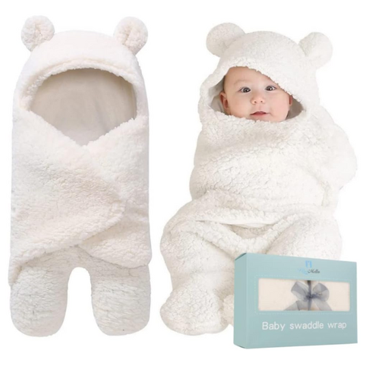 Baby Swaddle Blanket | Ultra-Soft Plush Essential for Infants 0-6 Months Newborn Registry and Toddler Boy Accessories